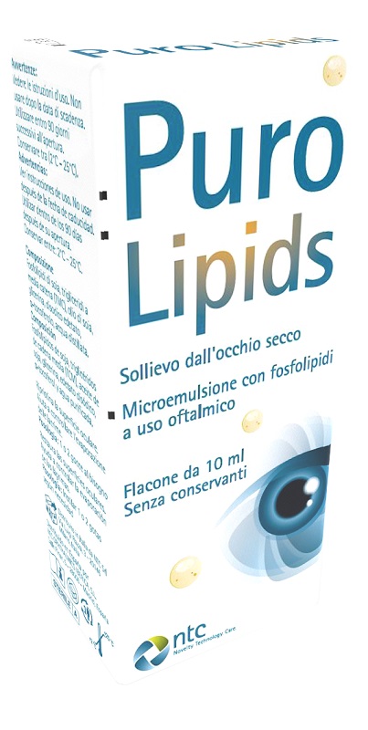 MICROEMULSIONE OFTALMICA PURO LIPIDS 10 ML - Farmacia Del Monaco