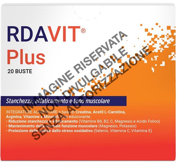 LABORATORIO DELLA FARMACIA RDAVIT PLUS 20 BUSTE - Farmacia Del Monaco
