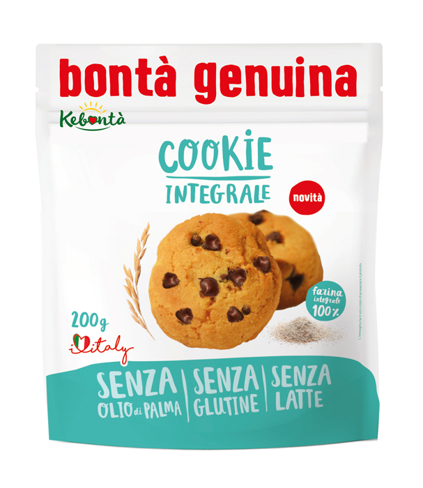 KEBONTA' COOKIE INTEGRALE 200 G - Farmacia Del Monaco