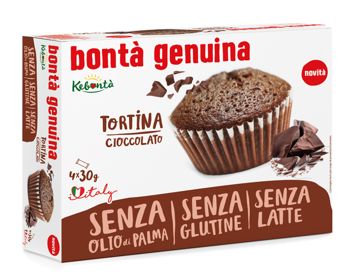 KEBONTA' TORTINA CIOCCOLATO 120 G - Farmacia Del Monaco