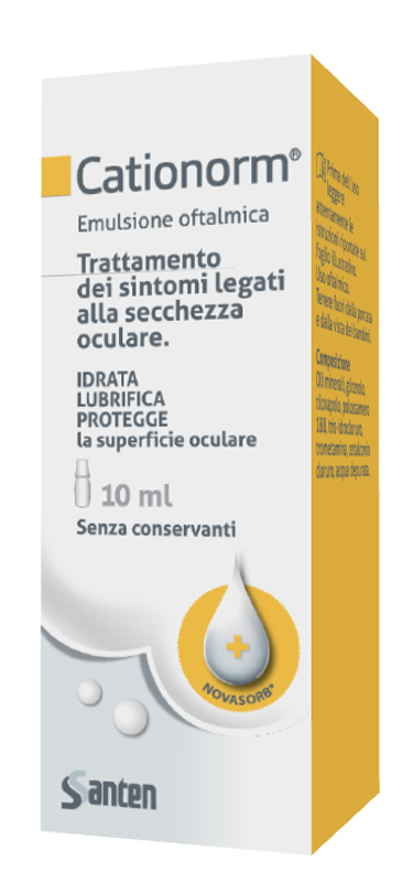CATIONORM MULTI GOCCE 10 ML - Farmacia Del Monaco