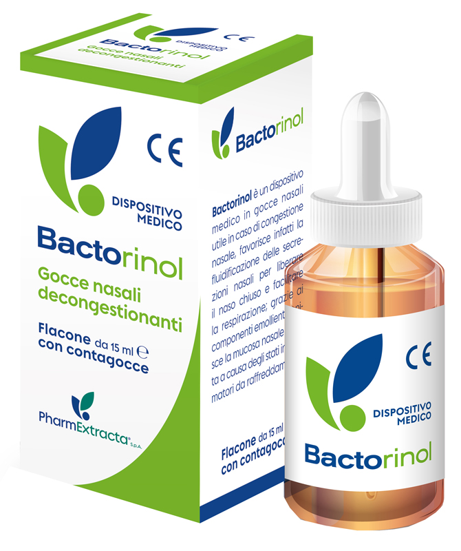 BACTORINOL GOCCE NASALI DECONGESTIONANTI 15 ML - Farmacia Del Monaco