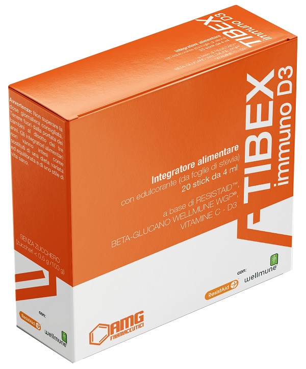 TIBEX IMMUNO D3 20 STICK PACK DA 4 ML - Farmacia Del Monaco