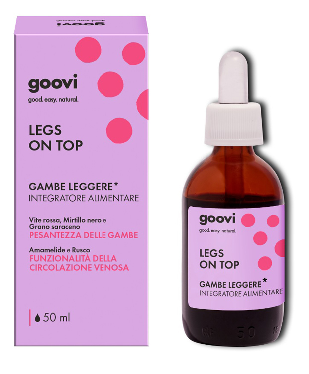 GOOVI LEGS ON TOP 50 ML - Farmacia Del Monaco