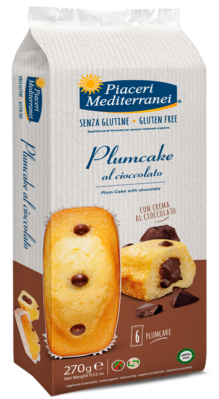 PIACERI MEDITERRANEI PLUMCAKE CIOCCOLATO - Farmacia Del Monaco