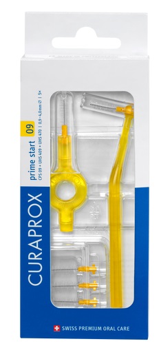 CURAPROX CPS 09 SCOVOLINO PRIME START 09 YELLOW 5 PEZZI - Farmacia Del Monaco