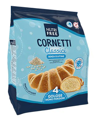 NUTRIFREE CORNETTI CLASSICI 4 PEZZI DA 50 G - Farmacia Del Monaco