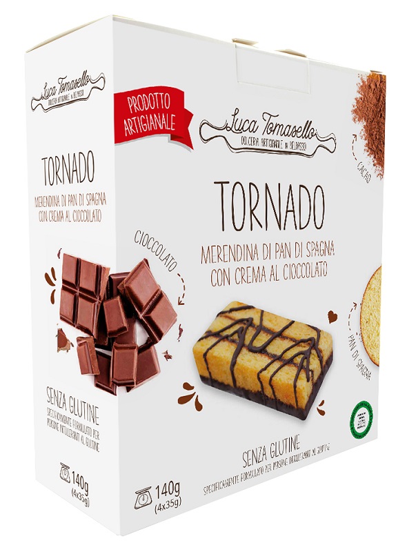 TORNADO MERENDINA AL CIOCCOLATO 140 G - Farmacia Del Monaco