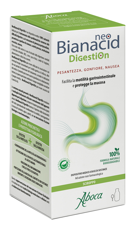 NEOBIANACID DIGESTION SCIROPPO 180 G - Farmacia Del Monaco