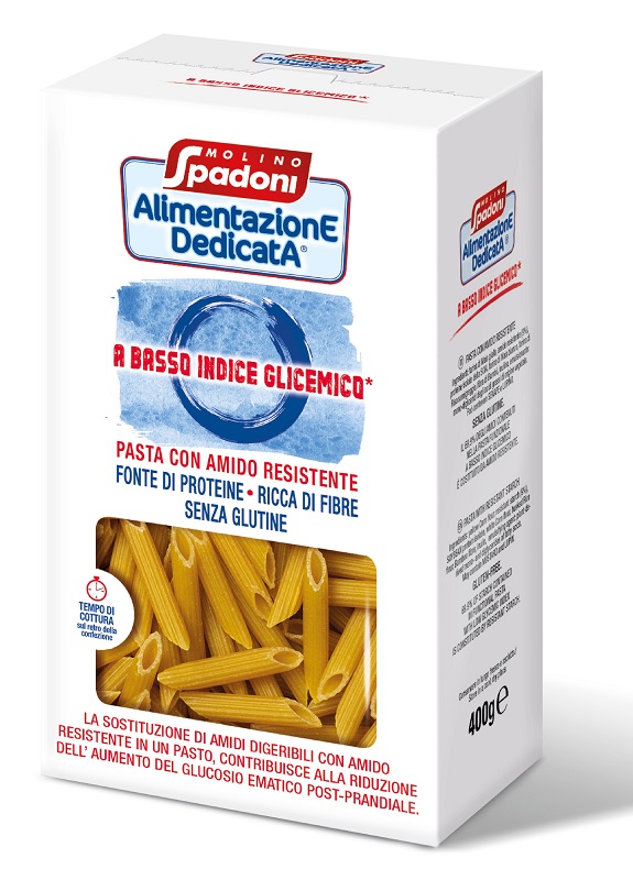 ALIMENTAZIONE DEDICATA PENNE BASSO INDICE GLICEMICO SENZA GLUTINE 400 G - Farmacia Del Monaco