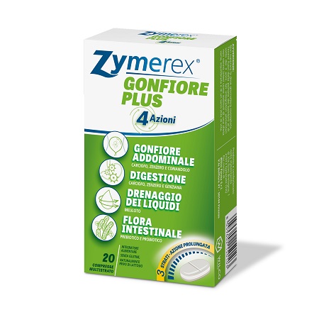 ZYMEREX GONFIORE PLUS 20 COMPRESSE - Farmacia Del Monaco