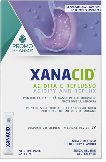 XANACID 20 STICK PACK DA 15 ML - Farmacia Del Monaco