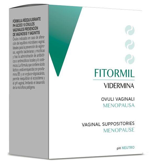 FITORMIL VIDERMINA 10 OVULI VAGINALI MENOPAUSA - Farmacia Del Monaco