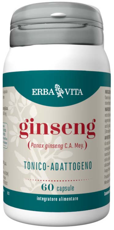 GINSENG 60 CAPSULE - Farmacia Del Monaco
