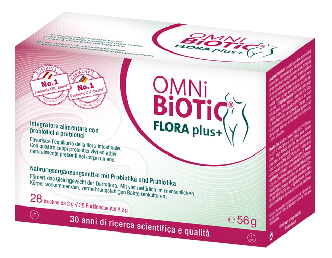 OMNI BIOTIC FLORA PLUS+ 28 BUSTINE DA 2 G - Farmacia Del Monaco