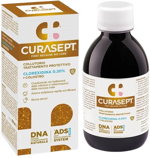 CURASEPT COLLUTORIO ADS DNA TRATTAMENTO PROTETTIVO 200 ML - Farmacia Del Monaco