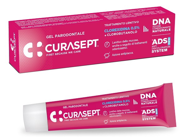 CURASEPT GEL PARODONTALE ADS DNA TRATTAMENTO LENITIVO 30 ML - Farmacia Del Monaco