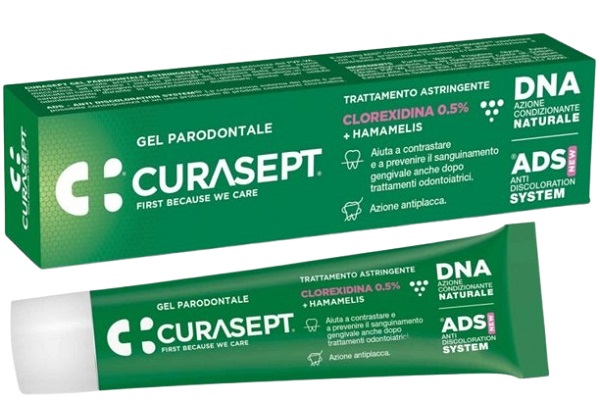 CURASEPT GEL PARODONTALE ADS DNA TRATTAMENTO ASTRINGENTE 30 ML - Farmacia Del Monaco