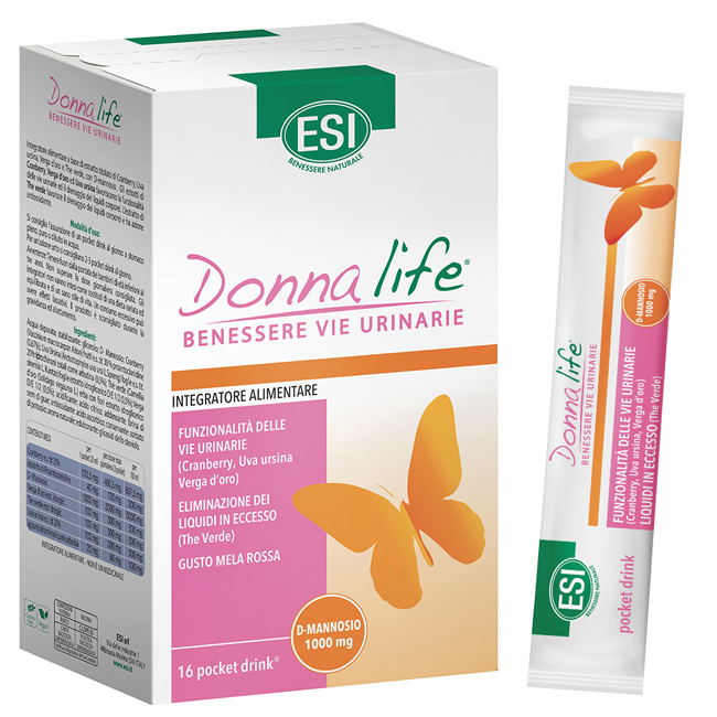 ESI DONNA LIFE VIE URINARIE 16 POCKET DRINK - Farmacia Del Monaco