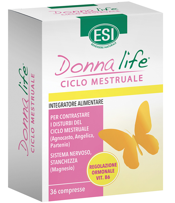 ESI DONNA LIFE CICLO MESTRUALE 36 COMPRESSE - Farmacia Del Monaco
