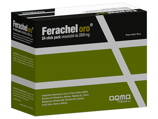 FERACHEL ORO 24 STICK OROSOLUBILI - Farmacia Del Monaco