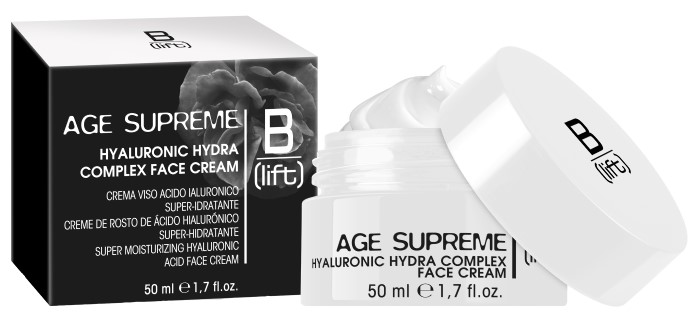 B LIFT AGE SUPREME HYALURONIC HYDRA COMPLEX FACE CREAM 50 ML - Farmacia Del Monaco