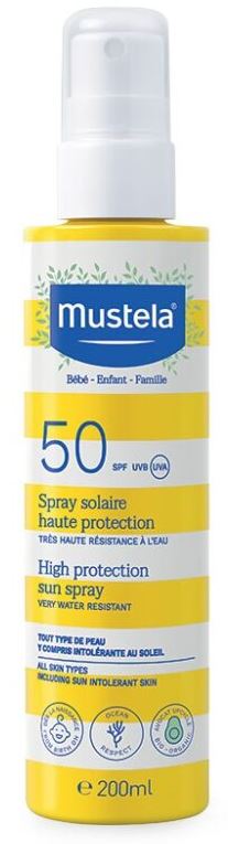 MUSTELA SPRAY SOLARE 200 ML - Farmacia Del Monaco