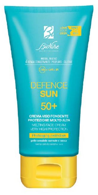 DEFENCE SUN CREMA VISO FONDENTE 50+ 50 ML - Farmacia Del Monaco