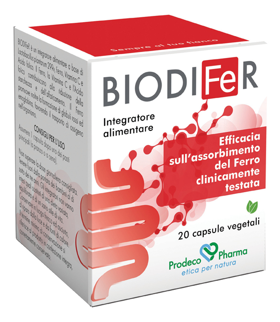 BIODIFER 20 CAPSULE VEGETALI - Farmacia Del Monaco