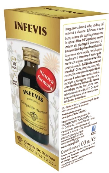 INFEVIS LIQUIDO ANALCOLICO 100 ML - Farmacia Del Monaco