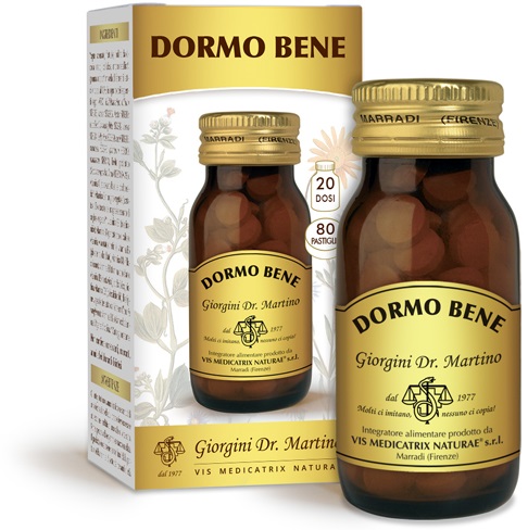 DORMO BENE 80 PASTIGLIE - Farmacia Del Monaco