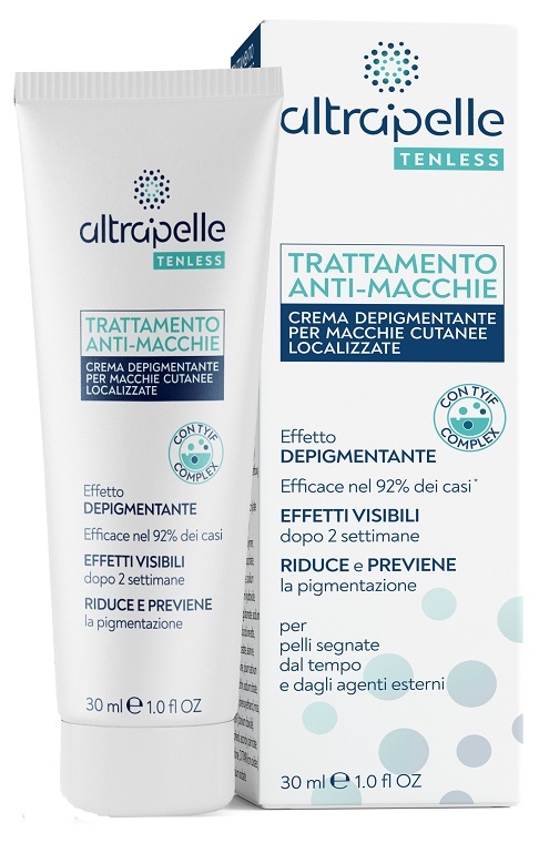 ALTRAPELLE TENLESS TRATTAMENTO ANTI MACCHIE CREMA DEPIGMENTANTE 30 ML - Farmacia Del Monaco