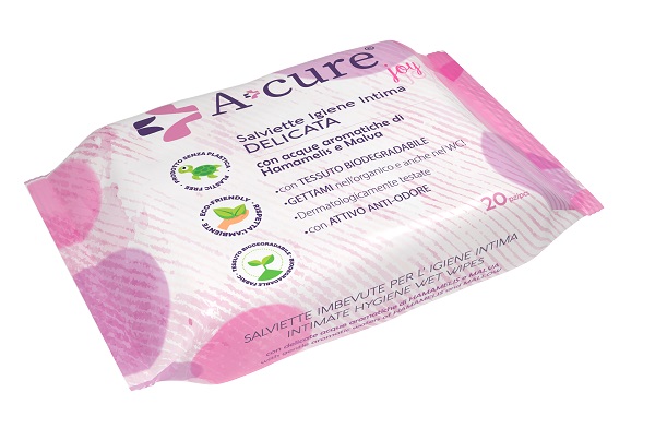 A+CURE IGIENE INTIMA DELICATA 20 SALVIETTE POCKET MAXI - Farmacia Del Monaco