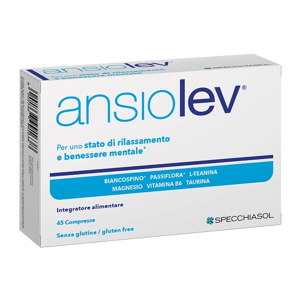 ANSIOLEV 45 COMPRESSE NUOVA FORMULA - Farmacia Del Monaco