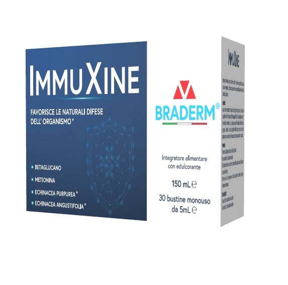 IMMUXINE 30 BUSTINE DA 5 ML BRADERM - Farmacia Del Monaco