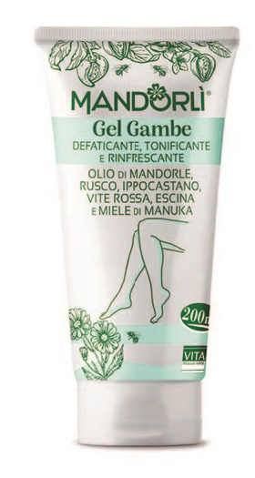 MANDORLI GEL GAMBE DEFATICANTE TONIFICANTE E RINFRESCANTE 200 ML - Farmacia Del Monaco