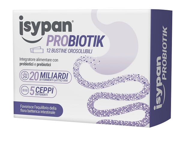 ISYPAN PROBIOTIK 12 BUSTINE OROSOLUBILI - Farmacia Del Monaco