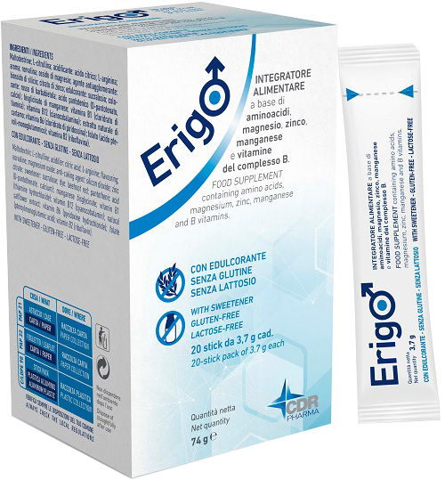 ERIGO 20 STICK DA 3,7 G - Farmacia Del Monaco