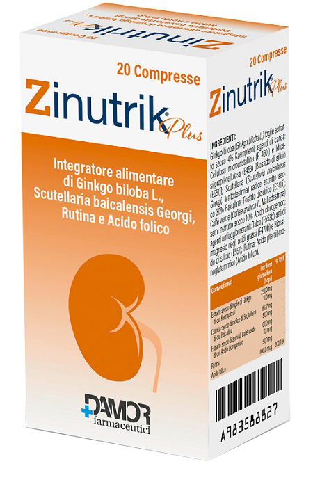 ZINUTRIK PLUS 20 COMPRESSE - Farmacia Del Monaco