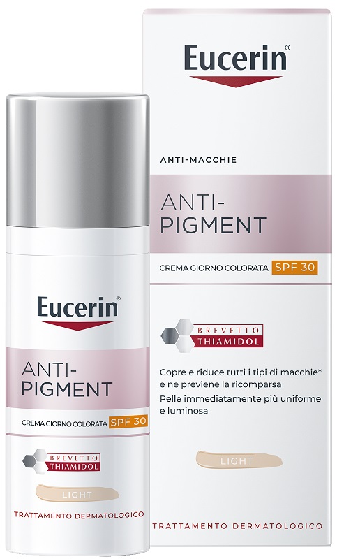 EUCERIN ANTI-PIGMENT GIORNO SPF30 COLORATO LIGHT 50 ML - Farmacia Del Monaco