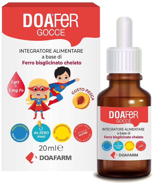 DOAFER GOCCE 20 ML - Farmacia Del Monaco