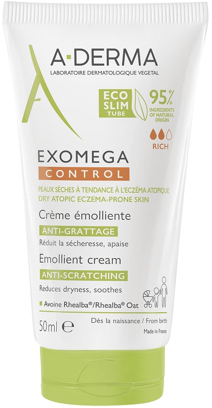 EXOMEGA CONTROL CREMA EMOLLIENTE 50 ML - Farmacia Del Monaco