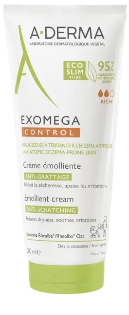 EXOMEGA CONTROL CREMA EMOLLIENTE 200 ML - Farmacia Del Monaco