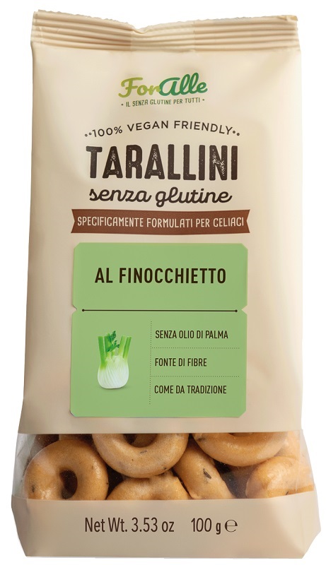 FORALLE TARALLINI AL FINOCCHIETTO 100 G - Farmacia Del Monaco