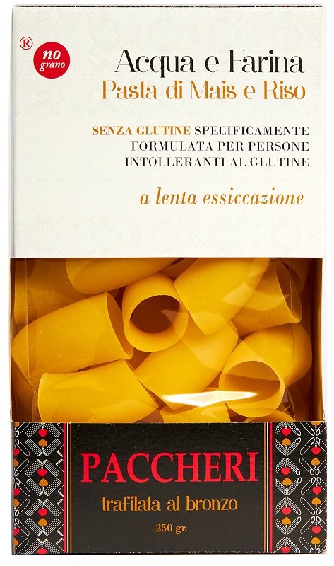 NUTRI TE' PACCHERI ACQUA E FARINA MAIS E RISO 250 G - Farmacia Del Monaco