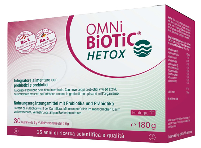 OMNI BIOTIC HETOX 30 BUSTINE DA 6 G - Farmacia Del Monaco