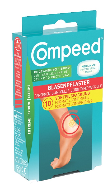 CEROTTI COMPEED PER VESCICHE MEDIO EXTREME 10 PEZZI - Farmacia Del Monaco