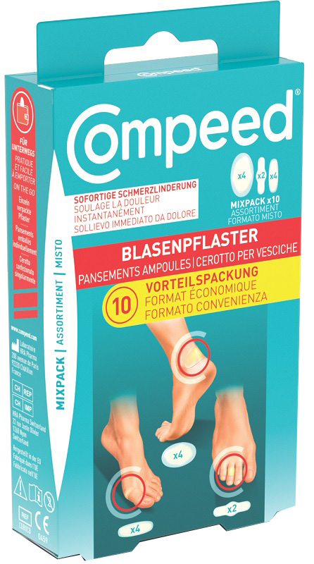 CEROTTI COMPEED PER VESCICHE MISTO BOX 10 PEZZI - Farmacia Del Monaco