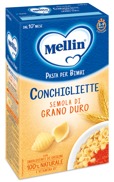 MELLIN CONCHIGLIETTE 100% GRANO DURO 280 G - Farmacia Del Monaco
