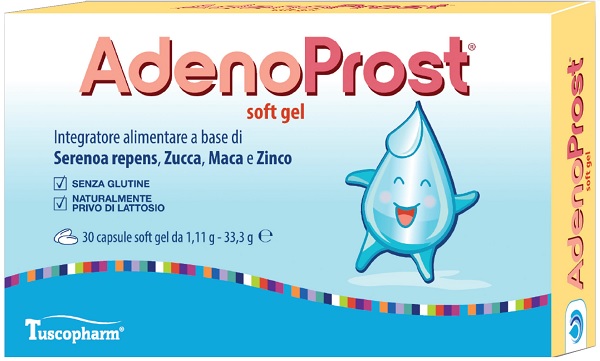 ADENOPROST 30 CAPSULE SOFT GEL - Farmacia Del Monaco